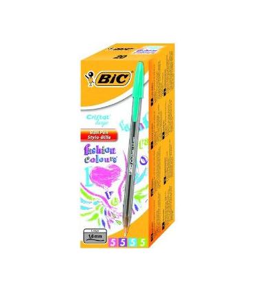 CAJA 20 BOLIGRAFO CRISTAL FUN TRAZO 1,6 MM. COLORES SURTIDOS BIC 895793