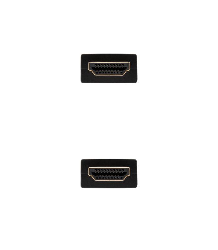 Cable HDMI 1.4 Nanocable 10.15.1702  HDMI Macho - HDMI Macho  1.8m  Negro