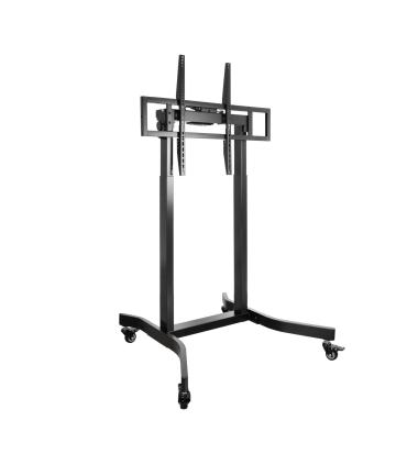 Soporte De Suelo Elctrico Con Ruedas TooQ FSM02-B Para TV 55-100'  Hasta 120kg