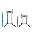 Soporte De Suelo Elctrico Con Ruedas TooQ FSM02-B Para TV 55-100'  Hasta 120kg
