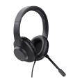 Auriculares Trust Ayda Max  Con Micrfono  Jack 3.5  Negros