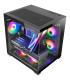 Caja Gaming Minitorre Mars Gaming MC-VIEW2  Negra