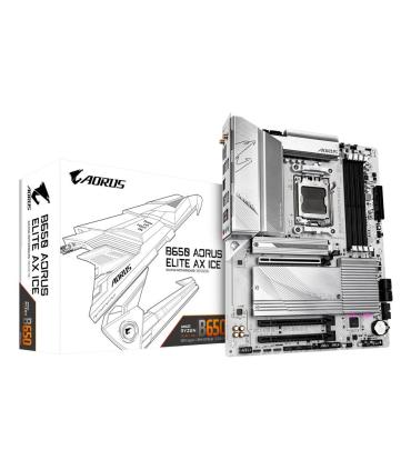 Gigabyte B650 AORUS ELITE AX ICE Placa Base AMD B650 Zcalo AM5 ATX