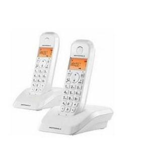 MOTOROLA S1202 Telefono DECT DUO Blanco