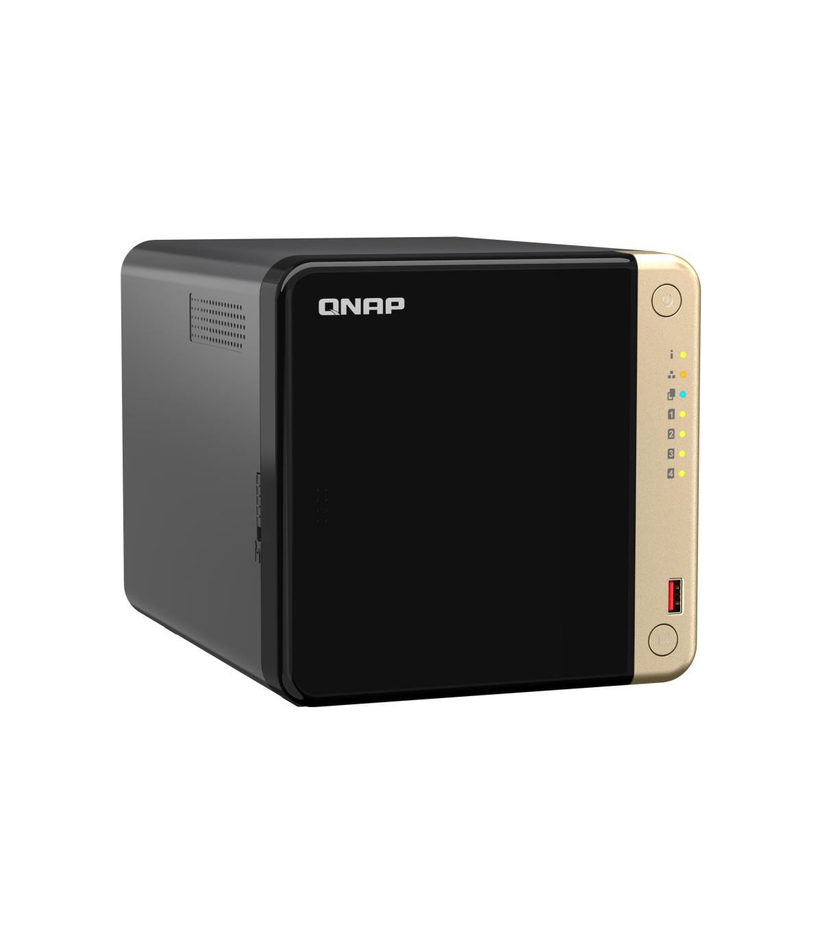 NAS QNAP TS-464-8G  4 Bahas 3.5'- 2.5'  8GB DDR4  Formato Torre