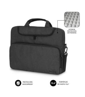 Maletn Subblim Air Padding para Porttiles hasta 15.6\'/ Gris Oscuro