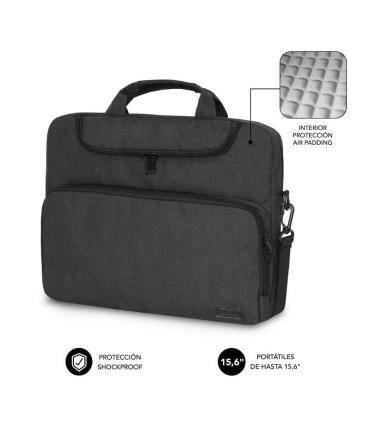 Maletn Subblim Air Padding para Porttiles hasta 15.6\'/ Gris Oscuro