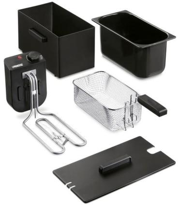 Freidora Princess Black Flyer 182727  2000W  Capacidad 3L