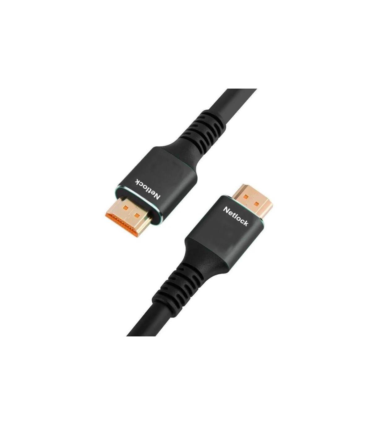 Netlock Cable HDMI V2.1 M-M 4K@60HZ 48GBPS, 15M