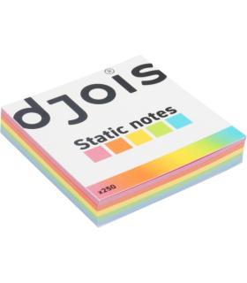 BLOC 250 NOTAS ELECTROSTTICAS (S) 75X75MM. 5 COLORES SURTIDOS TARIFOLD 200610