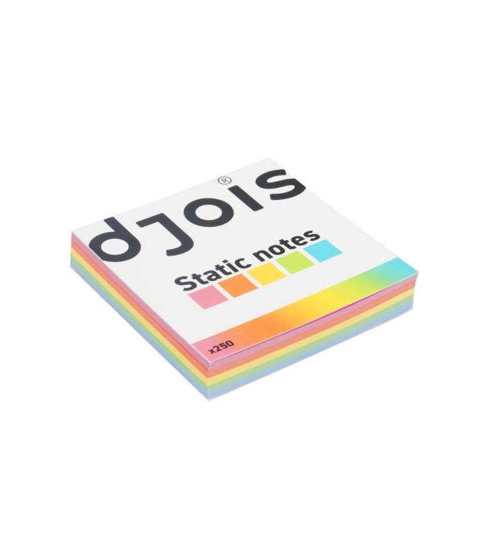 BLOC 250 NOTAS ELECTROSTTICAS (S) 75X75MM. 5 COLORES SURTIDOS TARIFOLD 200610