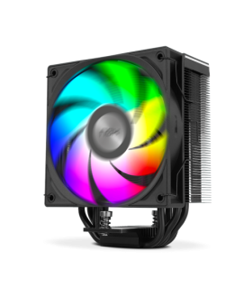 NOX NXHUMMERH500 sistema de refrigeracin para ordenador Procesador Refrigerador de aire 12 cm Negro