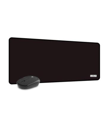 SUBBLIM Alfombrilla con Ratn Harmony Pack Mousepad XL + Wireless Mouse Black