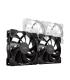 MARS GAMING Ventilador MF-PROX2 Silencioso Black