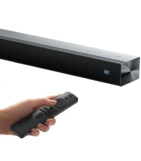 Barra de Sonido con Bluetooth Xiaomi Soundbar Pro 2.0ch/ 84W/ 2.0/ Negra