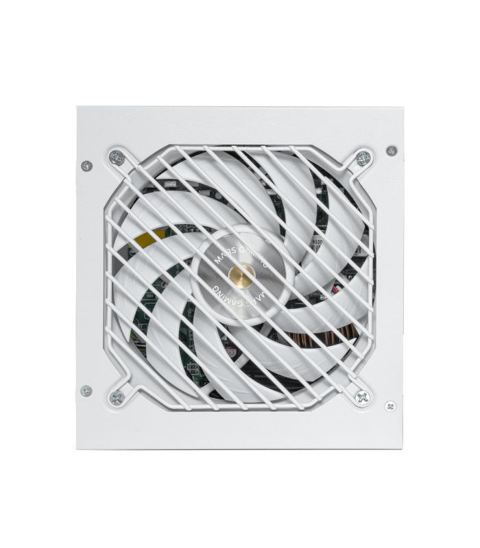 Fuente De Alimentacin Mars Gaming MPB1000SI  1000W  Ventilador 14cm  80 Plus Gold  Blanca