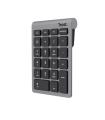 Teclado Numrico Inalmbrico Trust Xalas Wireless/ Plata