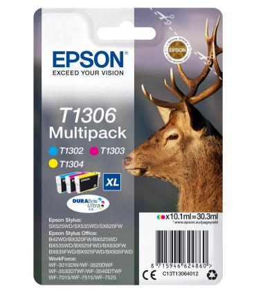 PACK DE CARTUCHOS 3 COLORES (CMY) EPSON T1306
