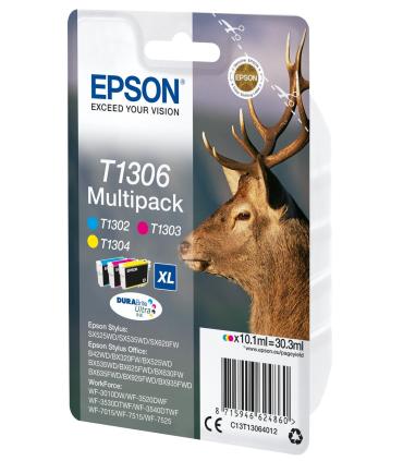 PACK DE CARTUCHOS 3 COLORES (CMY) EPSON T1306