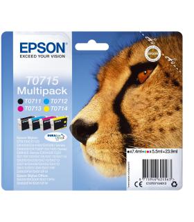 PACK DE CARTUCHOS 4 COLORES (CMYK) EPSON T0715