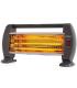 Estufa de Cuarzo Orbegozo BP 0206/ 3 niveles de potencia/ 1200W
