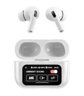 Auriculares Bluetooth Qubo TWS-400WT con estuche de carga/ Autonoma 4h/ Blancos