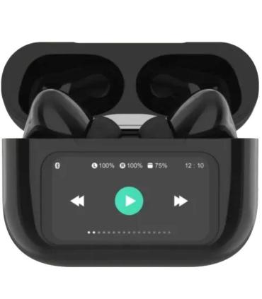 Auriculares Bluetooth Qubo TWS-400BK con estuche de carga/ Autonoma 4h/ Negros