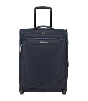 Maleta de Cabina American Tourister Upright SummerRide 55cm/ 55x40x20cm/ 2 Ruedas/ Azul Marino