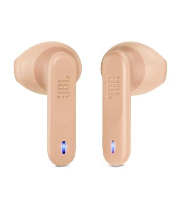 Auriculares Bluetooth JBL Wave Flex Con Estuche De Carga  Autonoma 8h  Beige