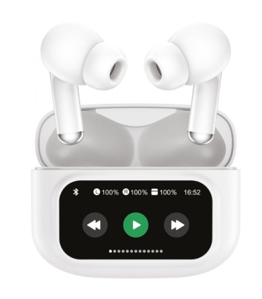 Auriculares Bluetooth Muvit For Change True Wireless Estreo con estuche de carga/ Autonoma 6h/ Blancos