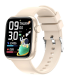 Smartwatch Forever IGo Watch 3 JW-500/ Notificaciones/ Frecuencia Cardaca/ Marfil