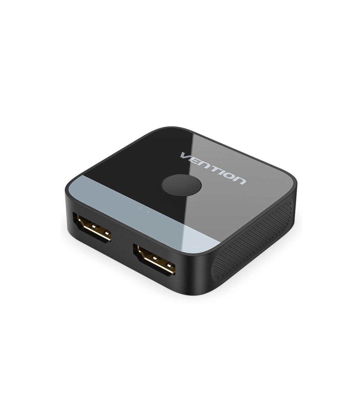 Switch Conmutador 4K HDMI 2.0 Bidireccional Vention AKOB0 HDMI Hembra - 2x HDMI Hembra
