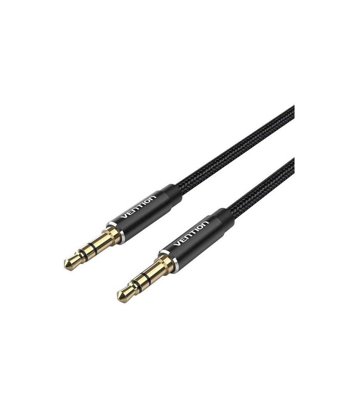 Cable Estreo Vention BAWBH/ Jack 3.5 Macho - Jack 3.5 Macho/ 2m/ Negro