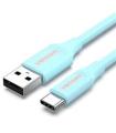 Cable USB 2.0 Tipo-C Vention COKSF/ USB Tipo-C Macho - USB Macho/ 480Mbps/ 1m/ Azul