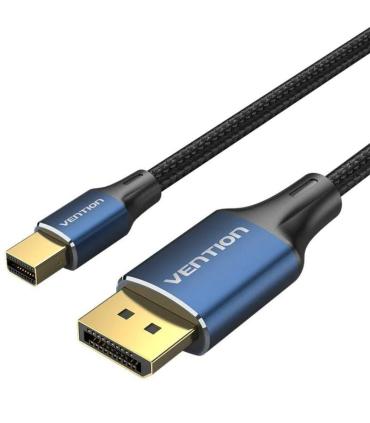 Cable Conversor DisplayPort 1.4 8K Vention HCFLH/ DisplayPort Macho - Mini DisplayPort Macho/ 2m/ Negro y Azul
