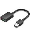 Tarjeta de Sonido Vention CDYB0/ 2.1/ Negro
