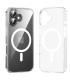 Funda Dura con Magsafe Vention KUGT0-10/ Compatible con iPhone 16/ Transparente