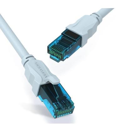Cable de Red RJ45 UTP Vention VAP-A10-S500 Cat.5e/ 5m/ Azul y Negro