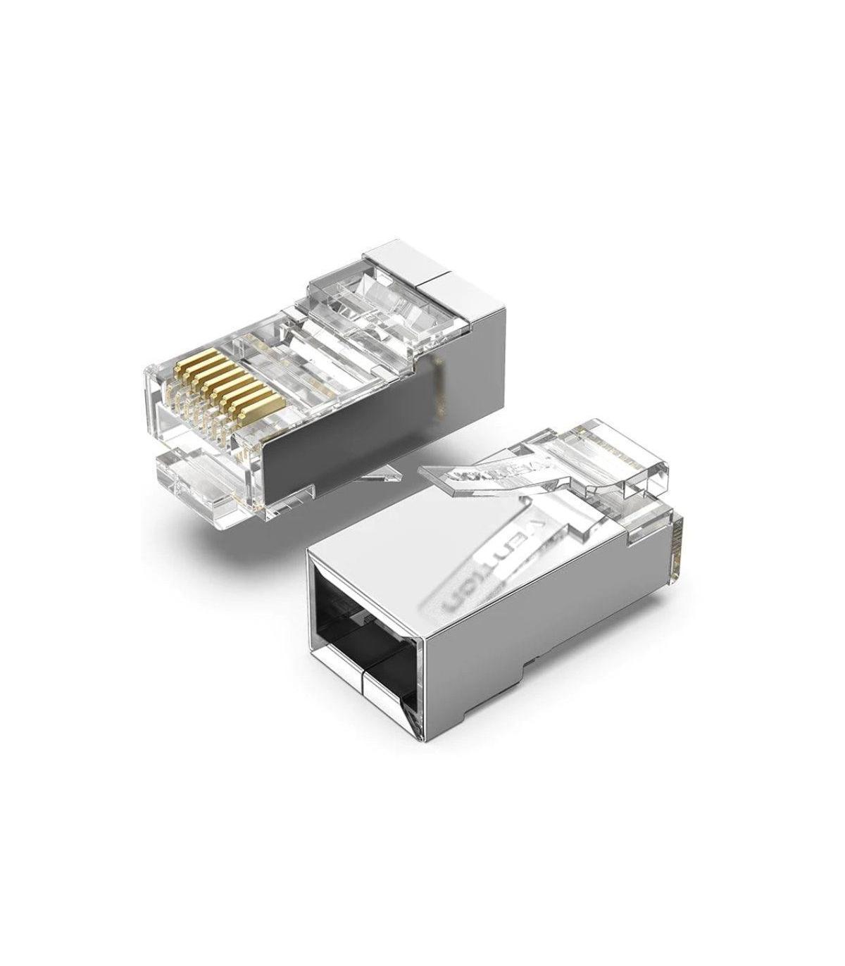 Conector RJ45 IDCR0-100/ Cat.6 FTP/ 100 uds