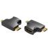 Adaptador HDMI 2 en 1 Vention AGFB0/ HDMI Hembra - Micro HDMI Macho - Mini HDMI Macho