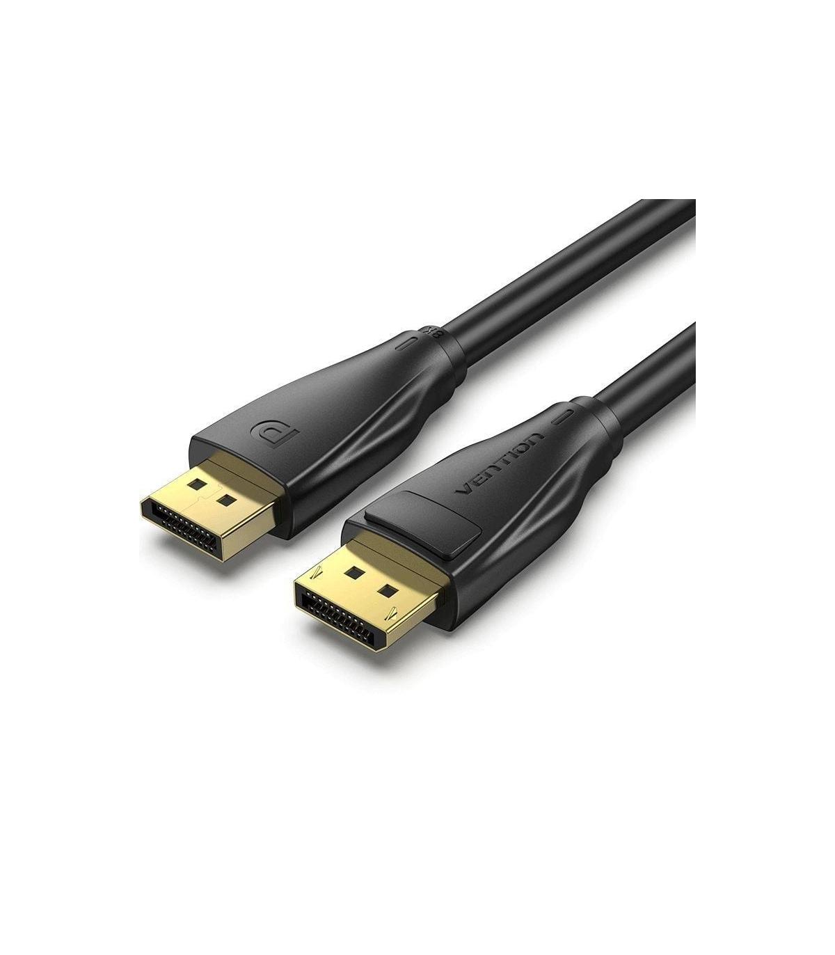 Cable DisplayPort 1.4 8K Vention HCDBL/ DisplayPort Macho - DisplayPort Macho/ 10m/ Negro