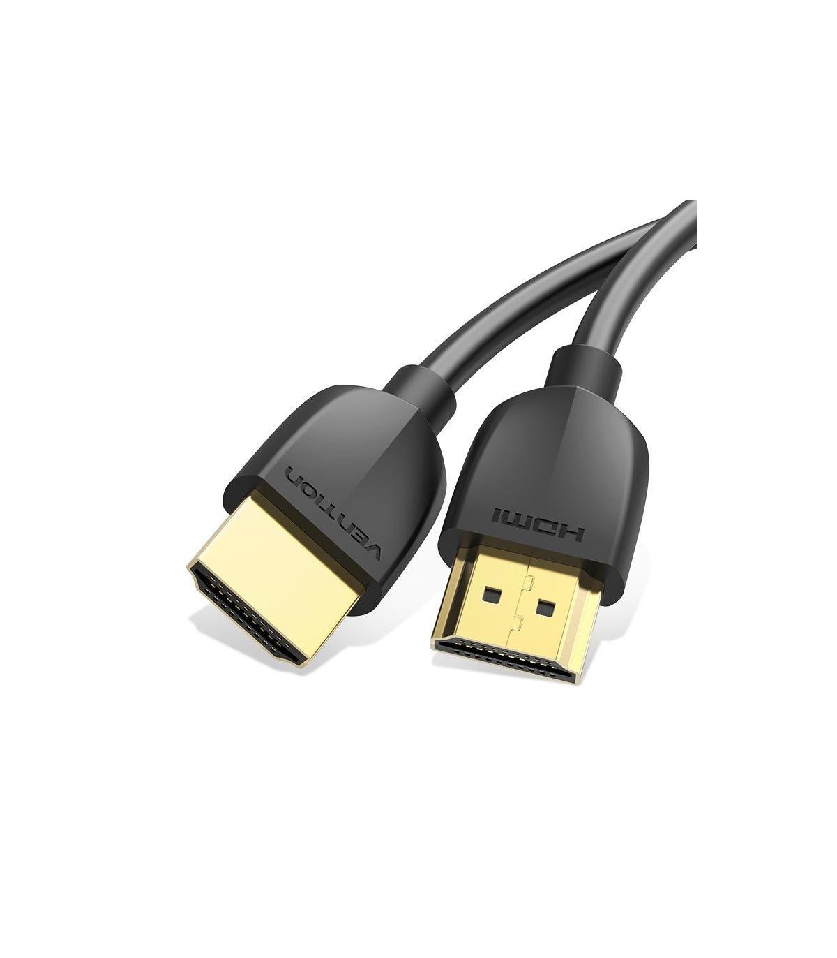 Cable HDMI 2.0 4K Portatil Vention AAIBD/ HDMI Macho - HDMI Macho/ 50cm/ Negro