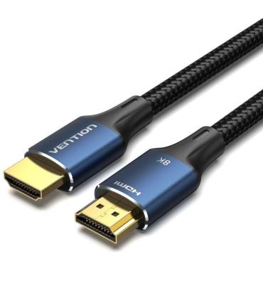 Cable HDMI 2.1 8K Vention ALGLF/ HDMI Macho - HDMI Macho/ 1m/ Azul