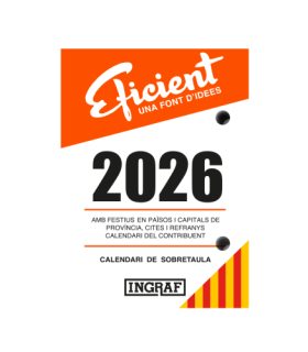 BLOC BUFFET 2026 EFICIENTE CATALAN INGRAF 356435