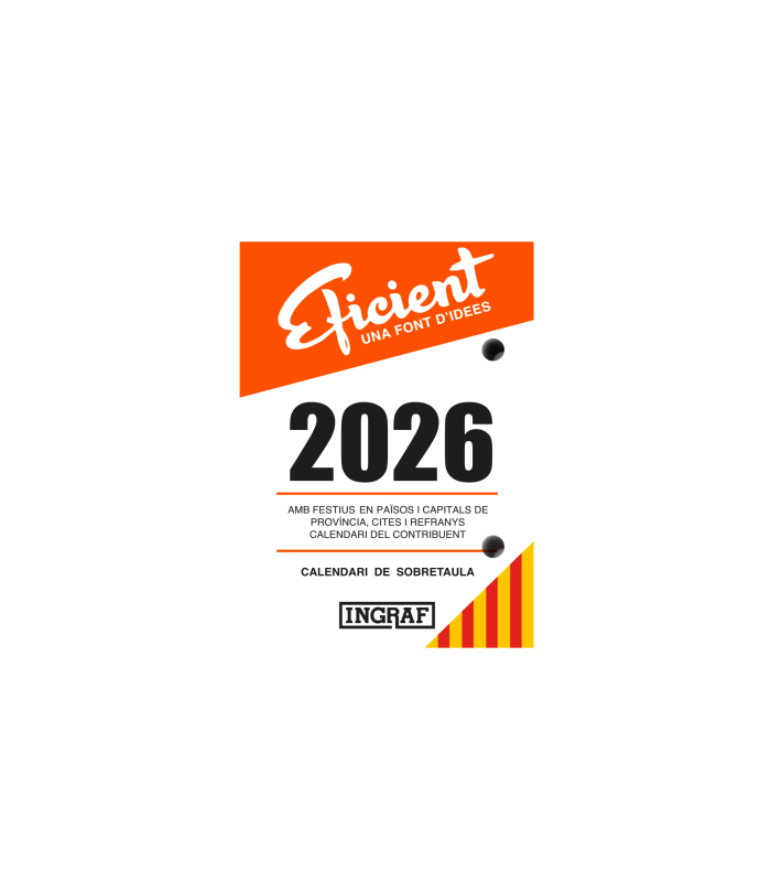 BLOC BUFFET 2026 EFICIENTE CATALAN INGRAF 356435