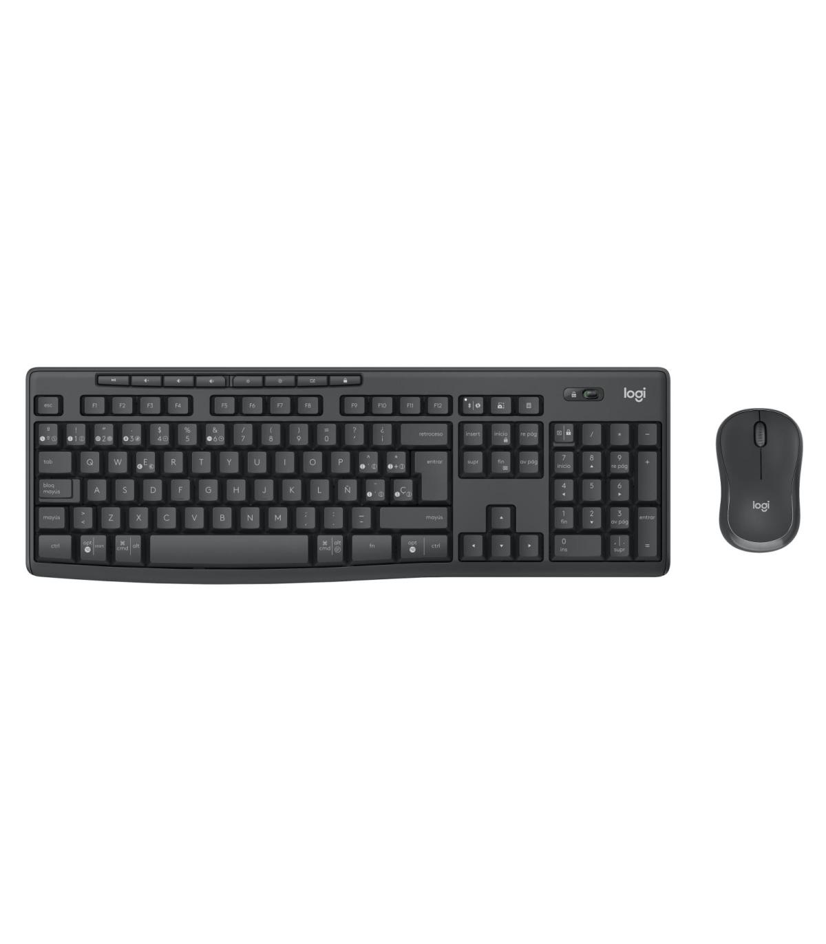 Logitech MK370 Teclado+ Ratn Ptico BT 1000dpi