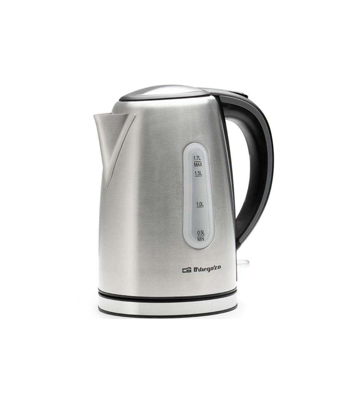 Hervidor de Agua Orbegozo KT 6024/ 2200W/ Capacidad 1.7L