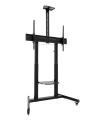 Soporte De Suelo Inclinable Con Ruedas TooQ FS20406HM-B Para TV De 60-100'/ Hasta 120kg