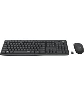 COMBO TECLADO RATON LOGITECH MK295 RF INALAMBRICO NEGRO