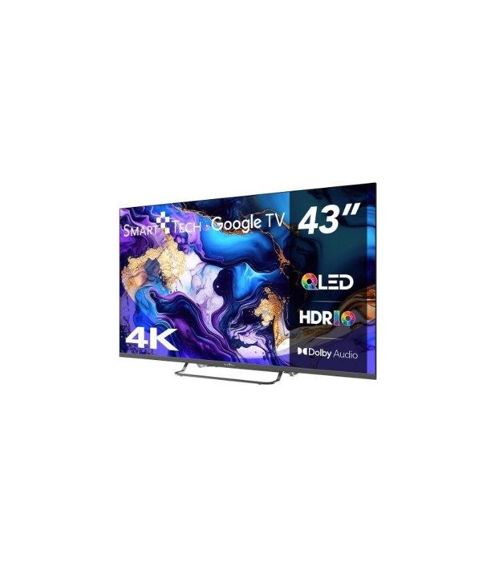 TELEVISIN QLED SMART TECH UHD 43   43QG02V GOOGLE TV
